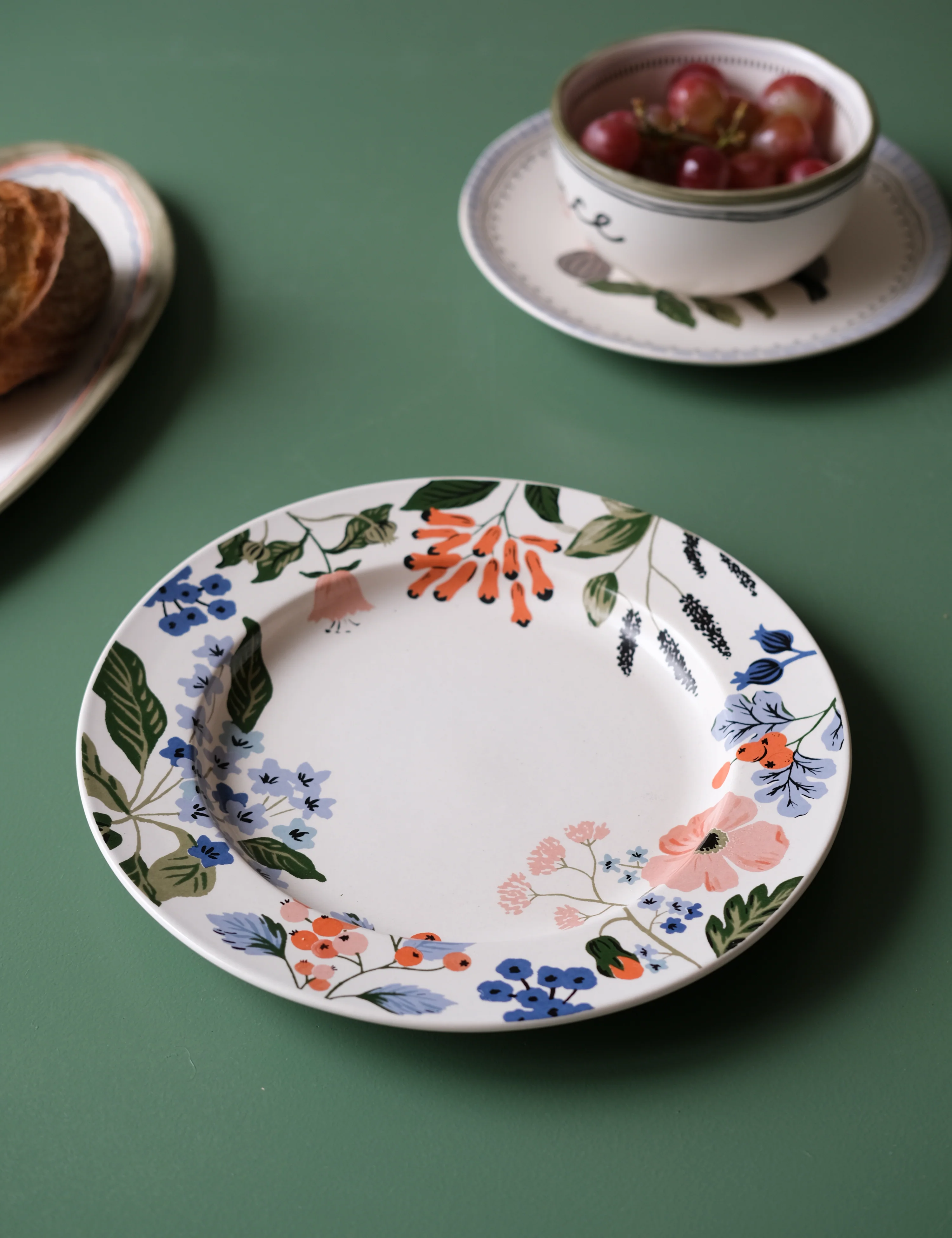 Herbs & Flowers Dinner Plate - Image 3