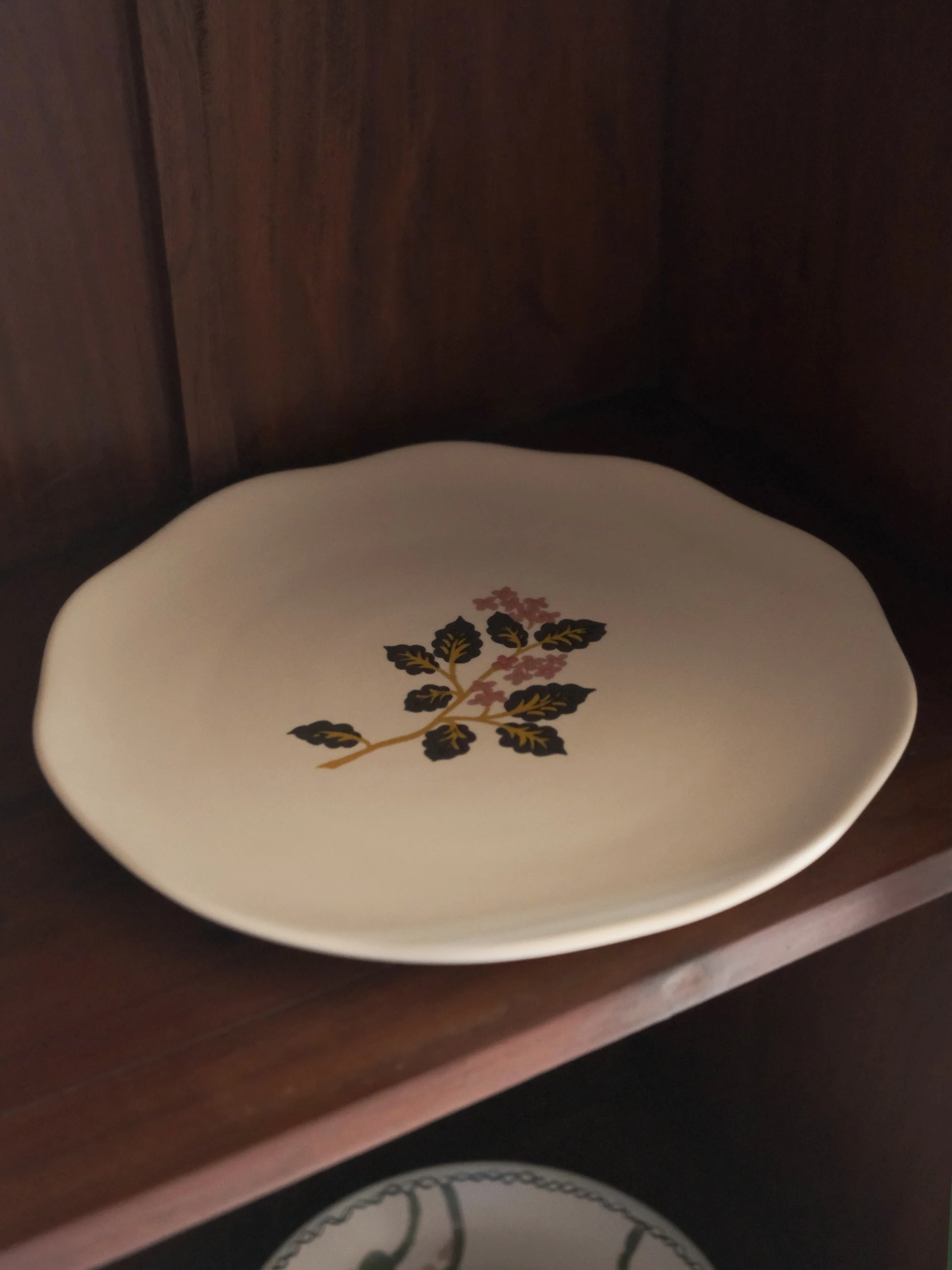 Folk Dinner Plate - Image 3