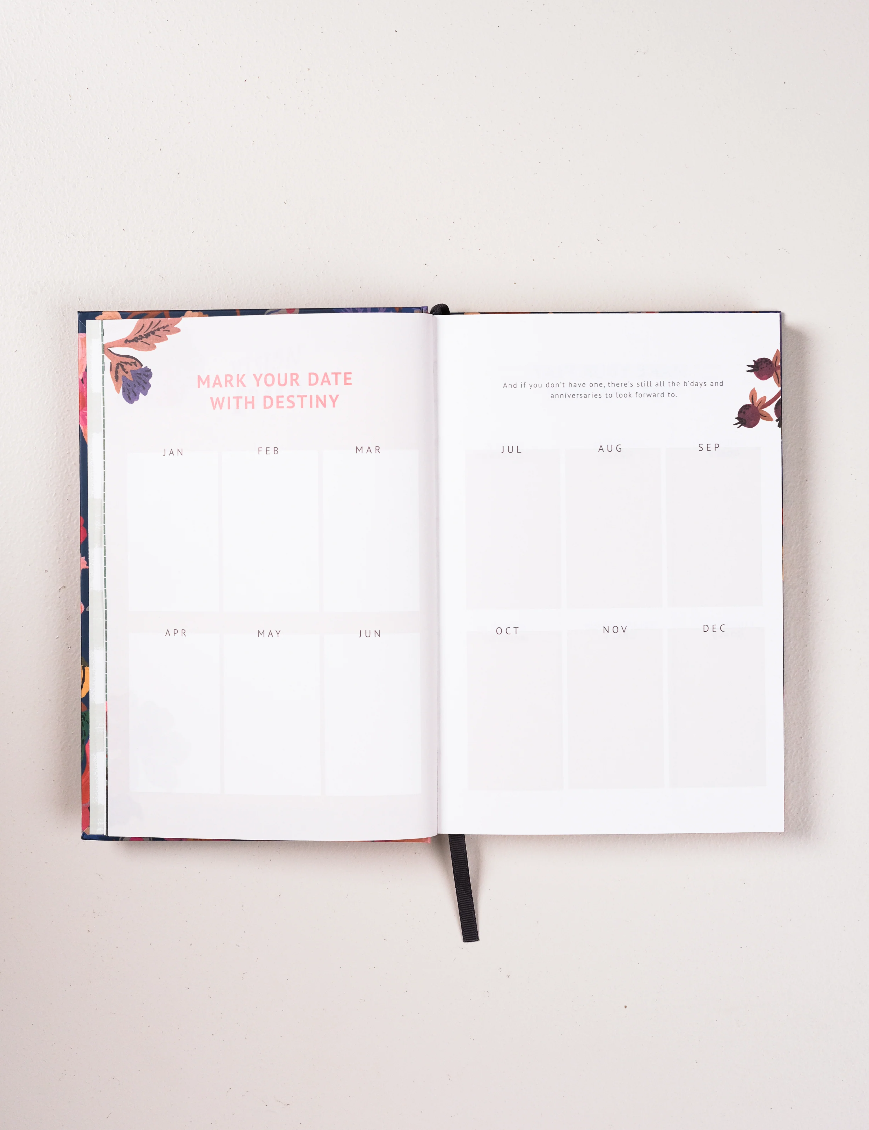 Undated Yearly Planner | Midnight Garden - Image 16