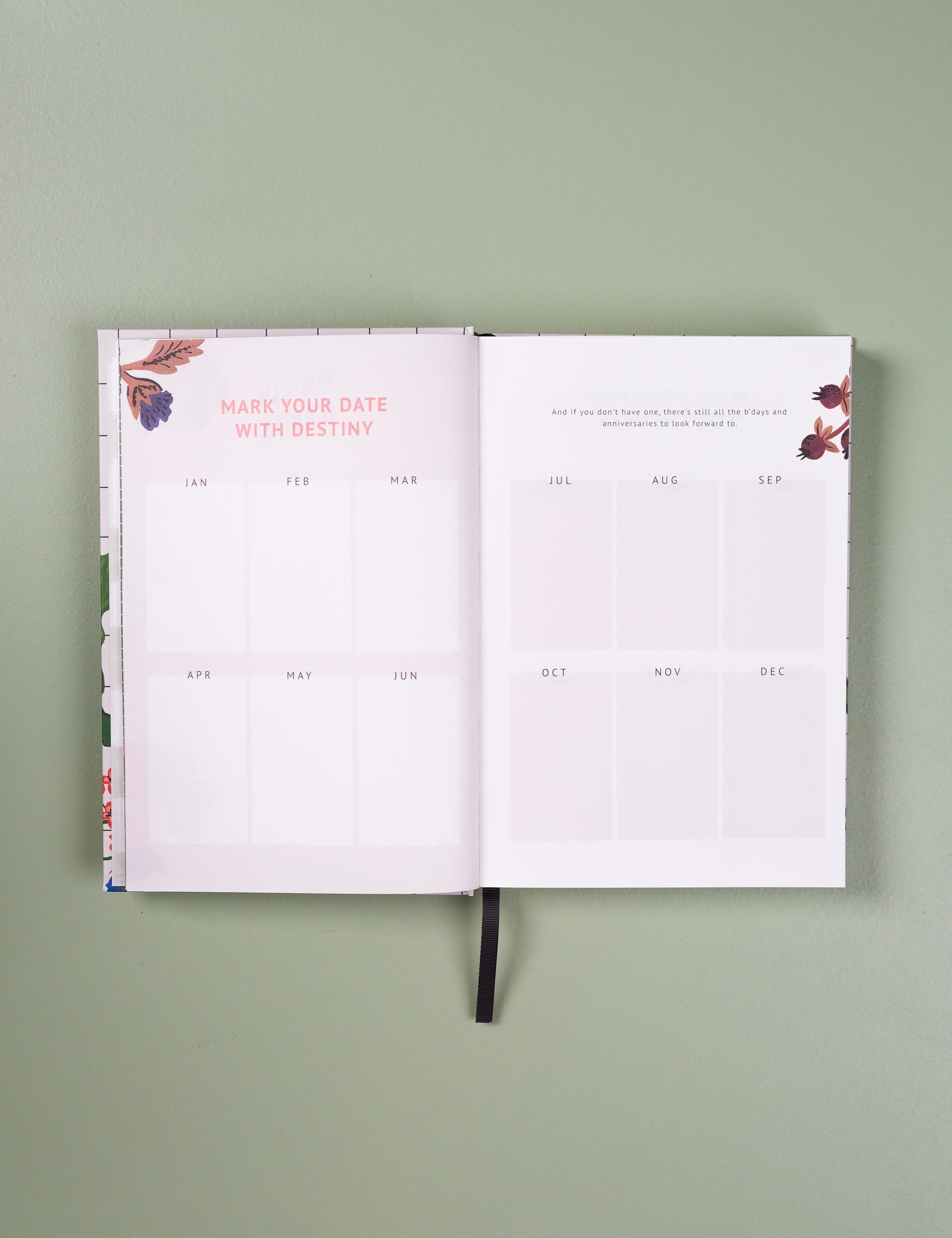 Undated Yearly Planner | Poppy Fields - Image 14