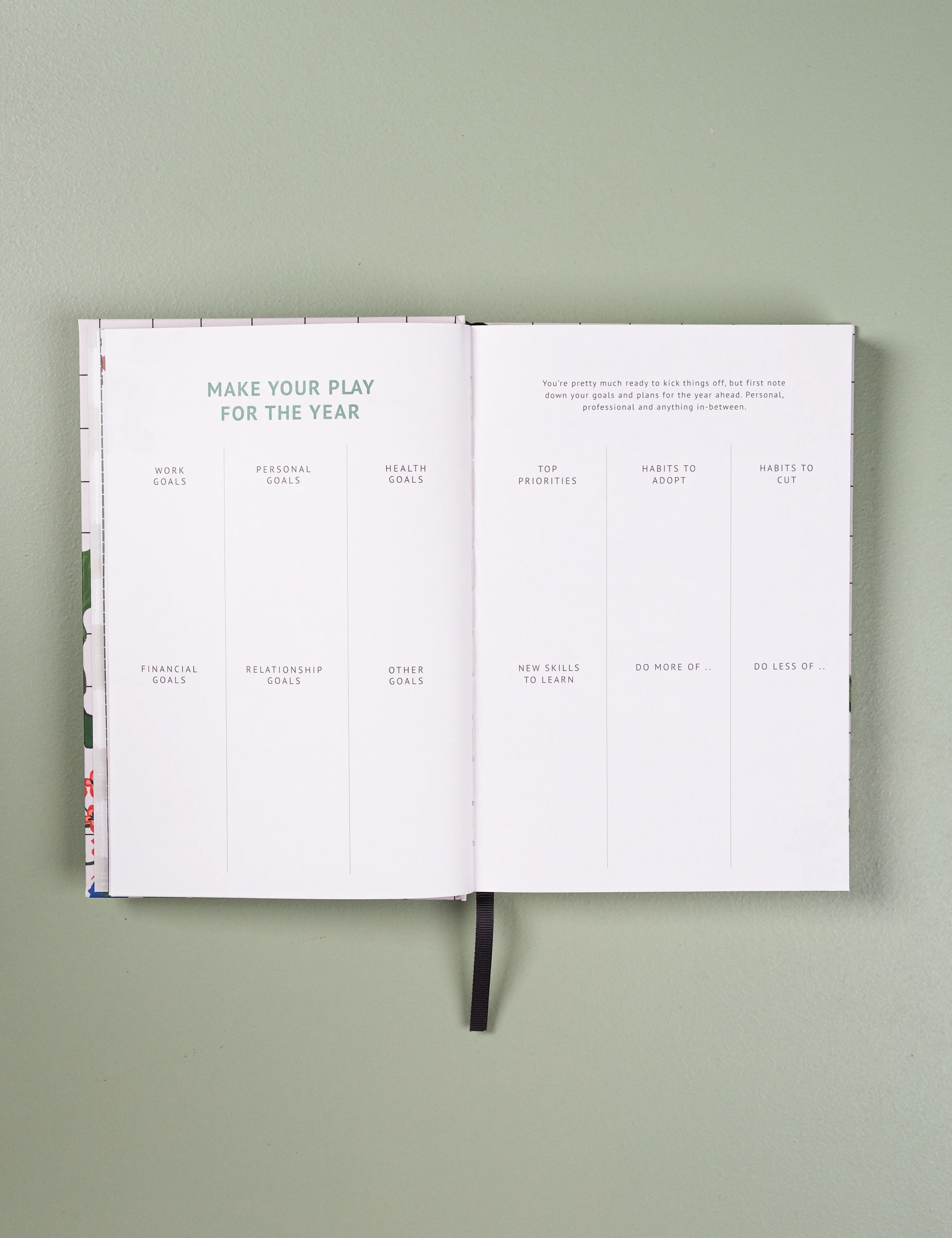 Undated Yearly Planner | Poppy Fields - Image 15