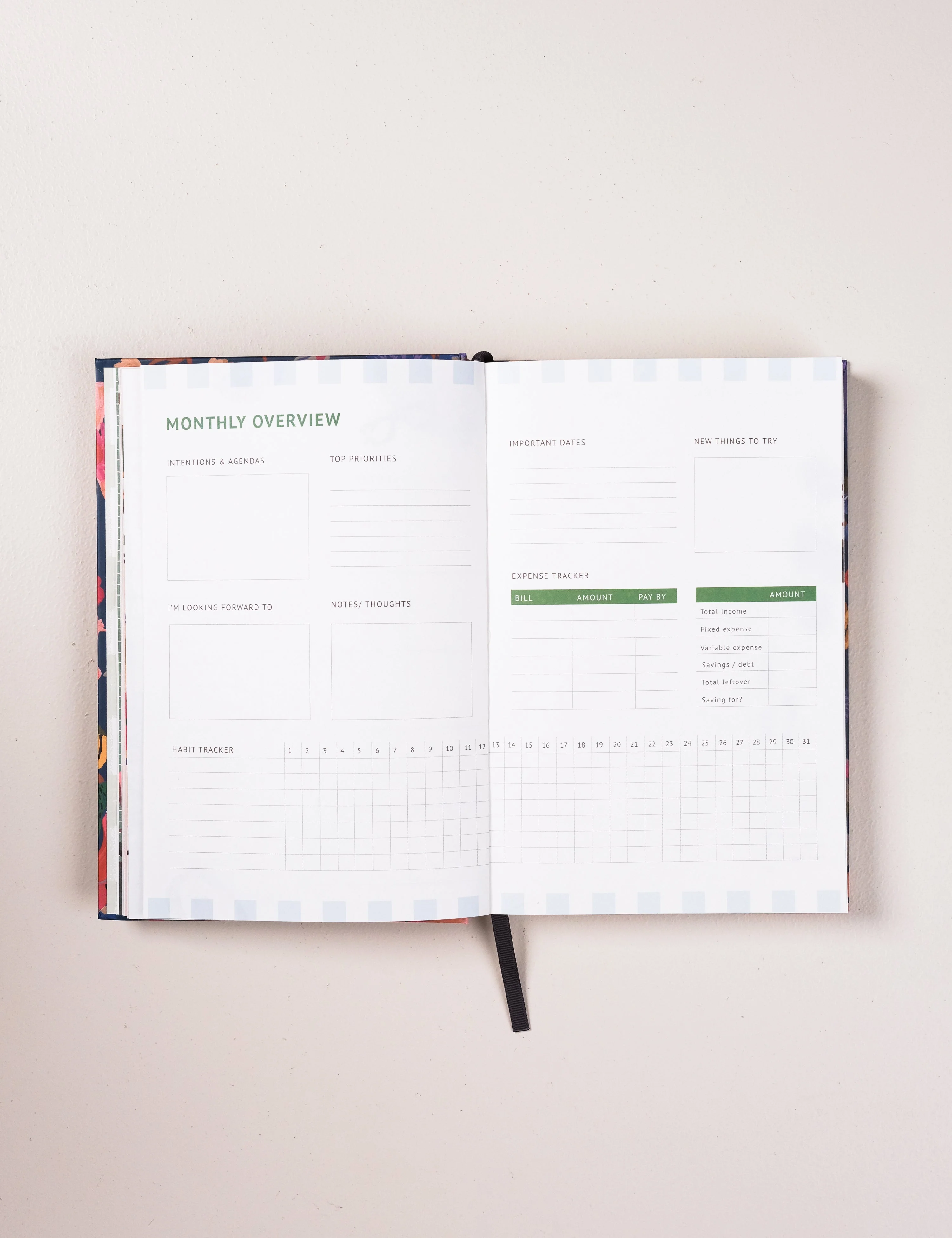 Undated Yearly Planner | Tropic - Image 7